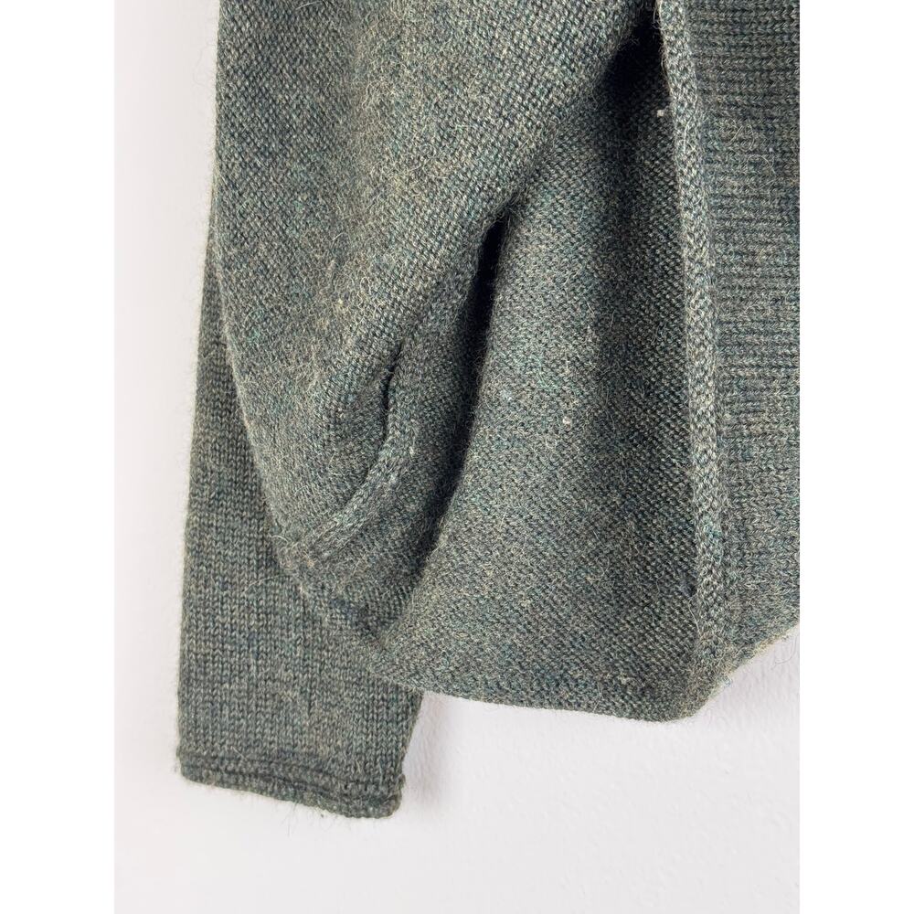 Inis Meáin Baby Alpaca Silk Roll Neck Sweater Ireland Medium - Picture 7 of 12